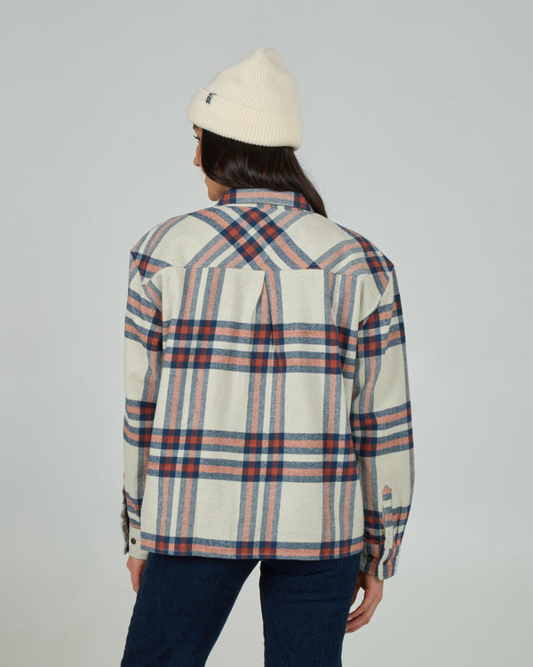Salty Crew Nomad Flannel - Midnight Navy