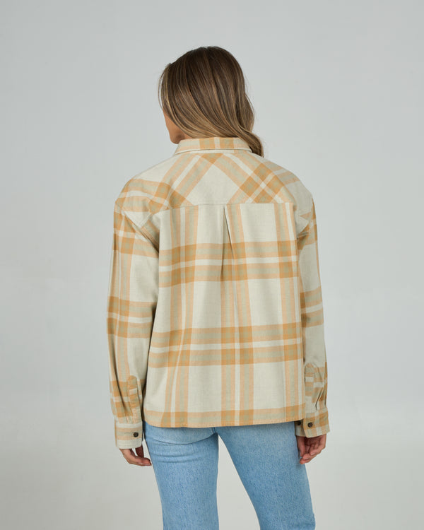 Salty Crew Nomad Flannel - Sand