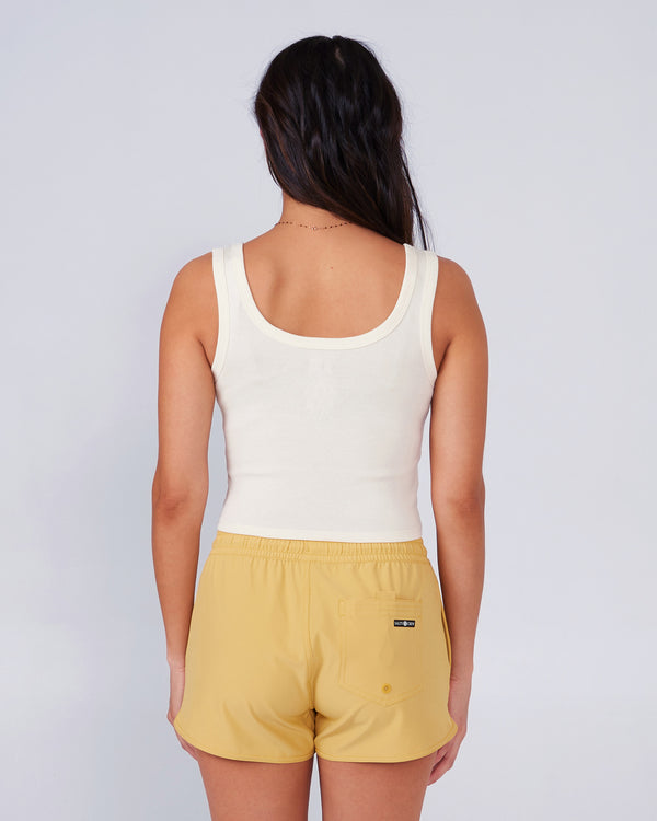 Salty Crew On Vacation Tank - Bone