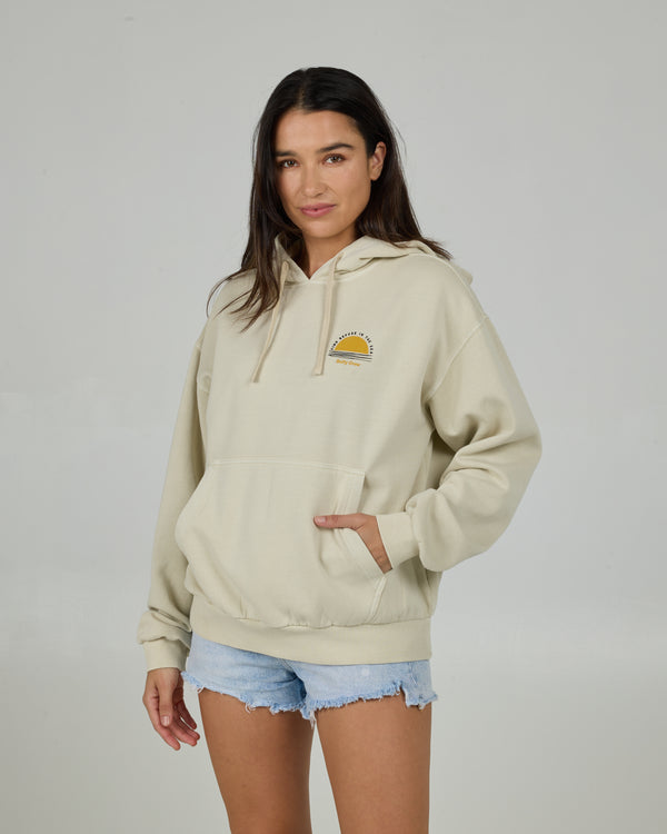 salty crew Palms Hoodie - Off White