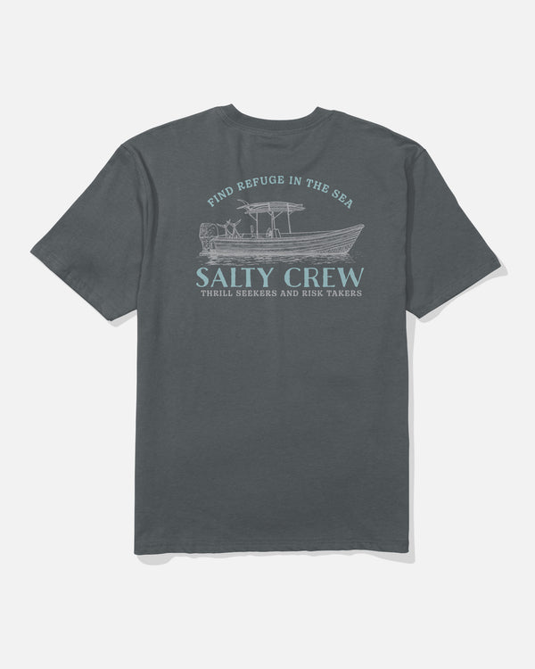 salty crew Panga Classic Tee - Charcoal