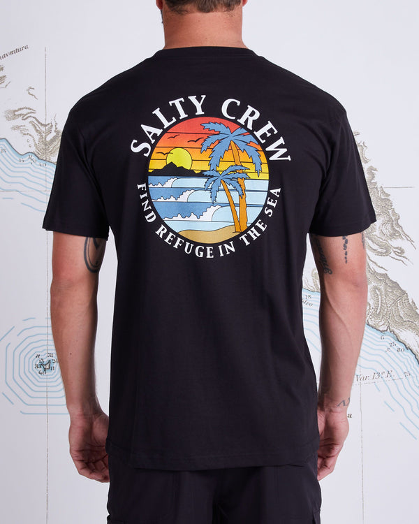 salty crew Paradise Premium Tee - Black
