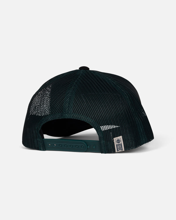 Salty Crew Pinnacle 2 Retro Trucker - Black/Hydro
