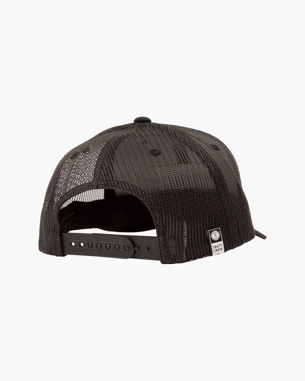 Salty Crew Pinnacle 2 Retro Trucker Hat - Black