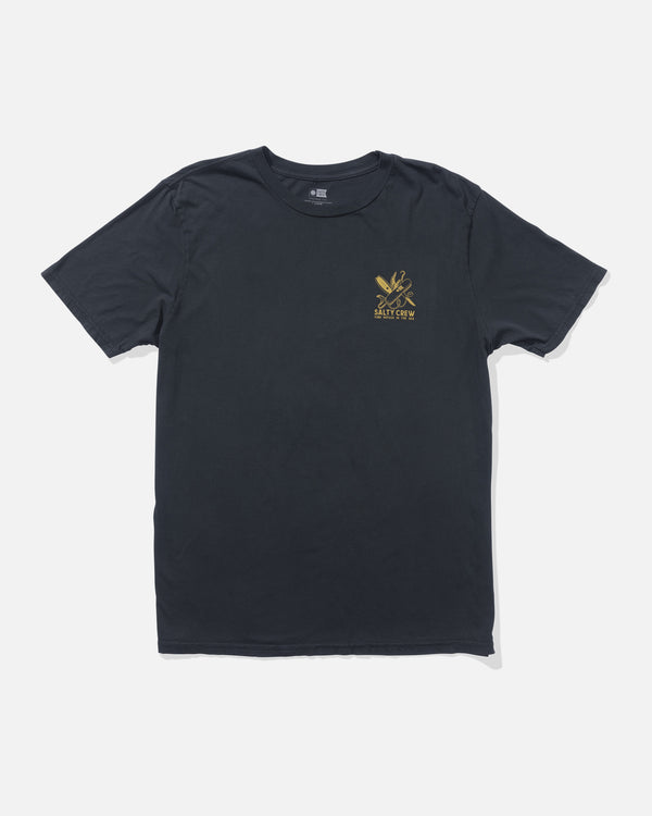 Salty Crew Pocket Knife Vintage Tee - Vintage Black