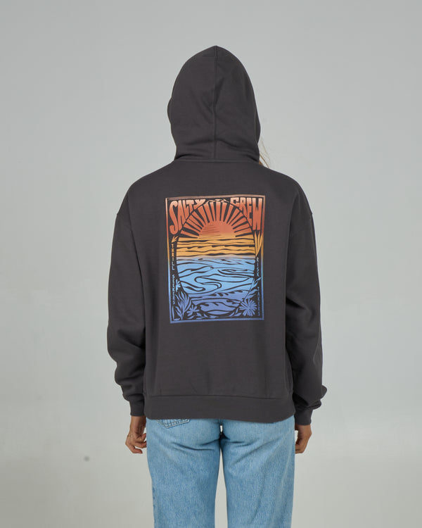 Salty Crew Posted Hoodie - Charcoal