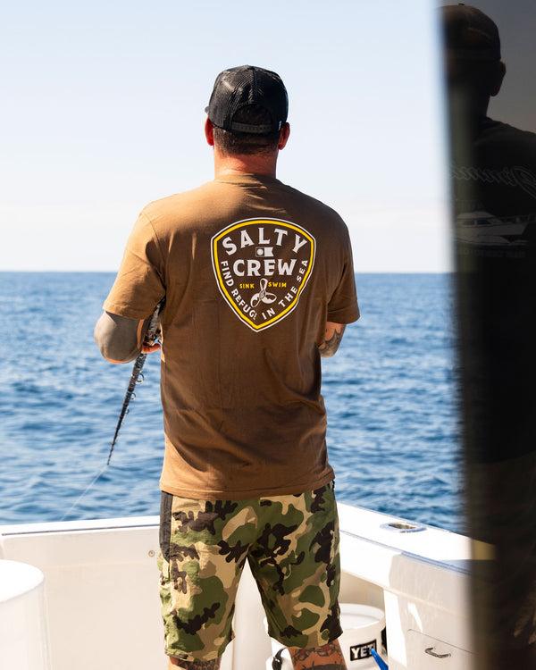 Salty Crew Rotor Classic Tee - Teak