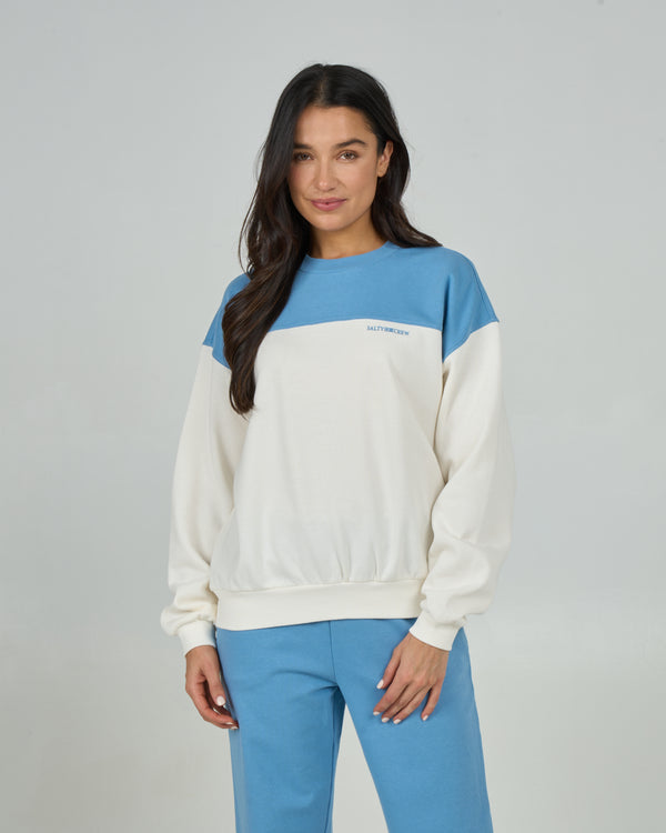 salty crew Sail Away Crew - Marine Blue