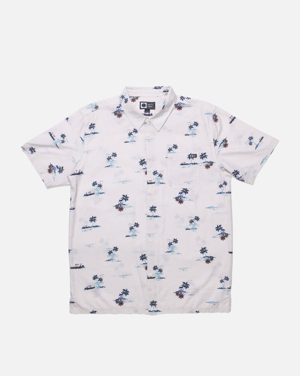 salty crew Salty Brew Button Up - Bone