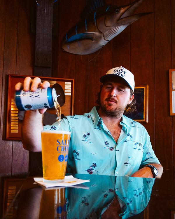 Salty Crew Salty Brew Button Up - Mackerel