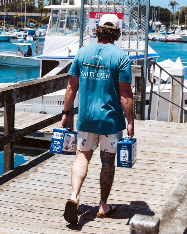 Salty Crew Salty Brew Tee - Slate