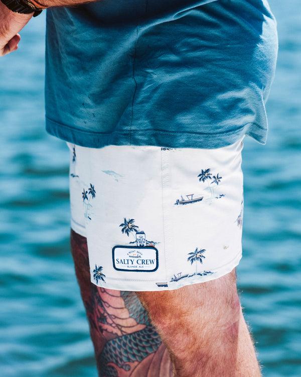 Salty Crew Salty Brew Volley Short - Bone