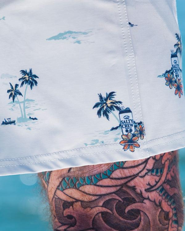 Salty Crew Salty Brew Volley Short - Bone