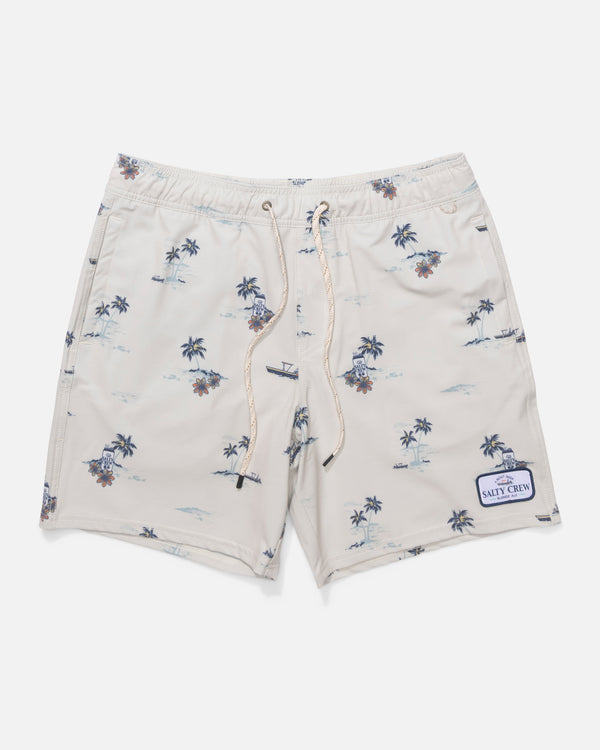salty crew Salty Brew Volley Short - Bone
