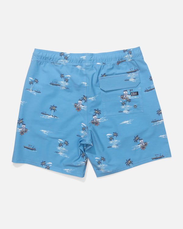 Salty Crew Salty Brew Volley Short - Skyline