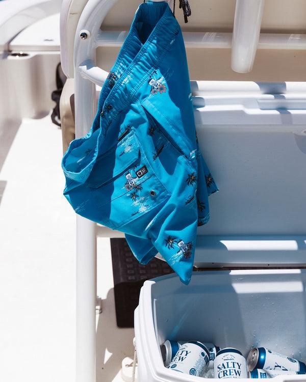 Salty Crew Salty Brew Volley Short - Skyline