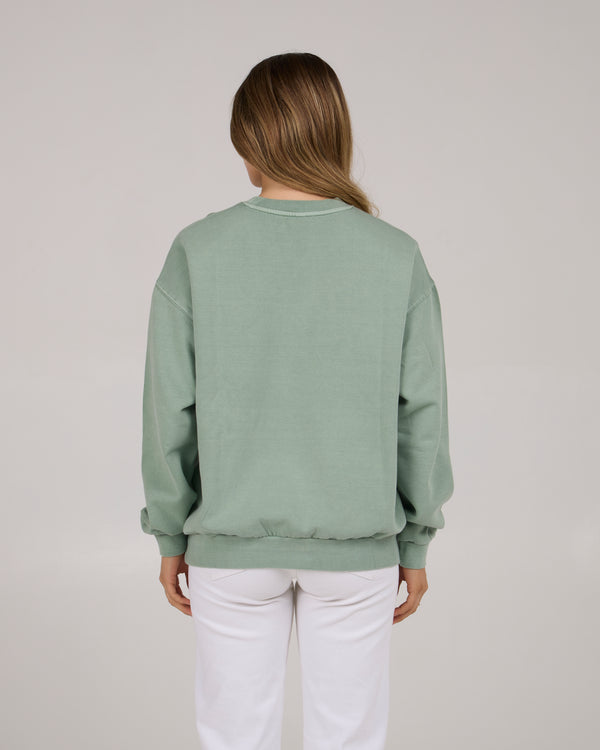 Salty Crew Sea Life Crew Fleece - Sage