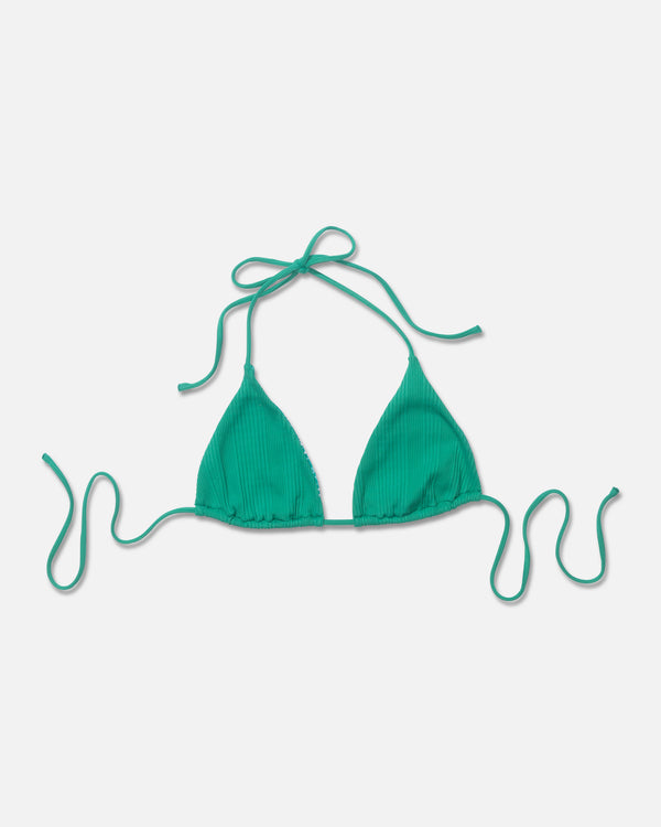 Salty Crew Seafarer Tri Bikini Top - Kelly Green