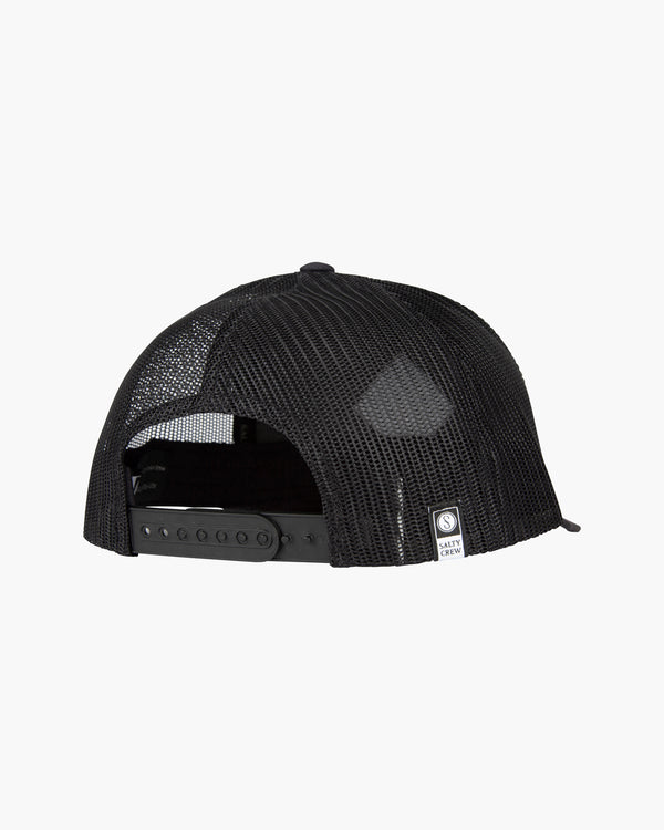 Salty Crew Sealine Retro Trucker Hat - Black Camo