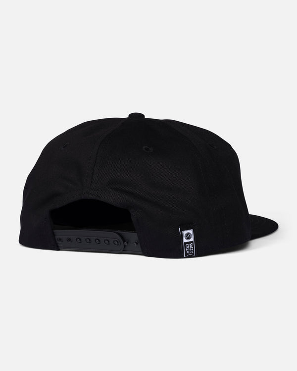 Salty Crew Seawater Snapback - Black
