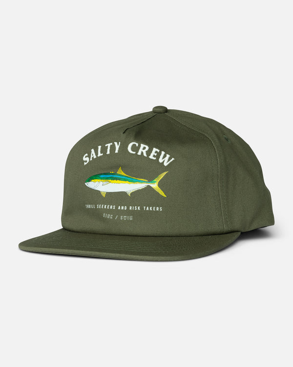 salty crew Seawater Snapback - Olive