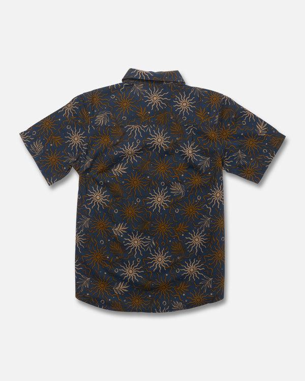 Salty Crew Session Button Up - Midnight Navy