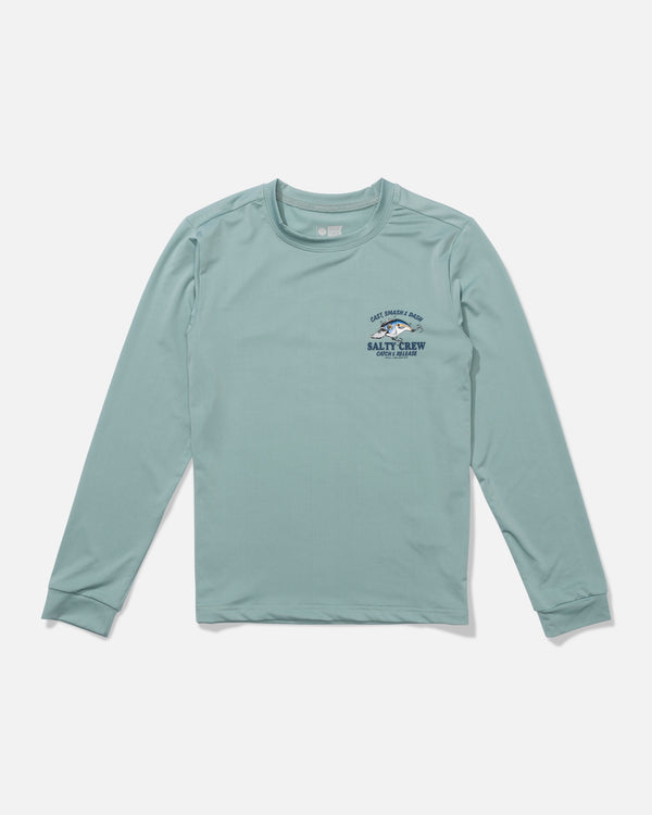 Salty Crew Short Bill Boys Sunshirt - Mackerel