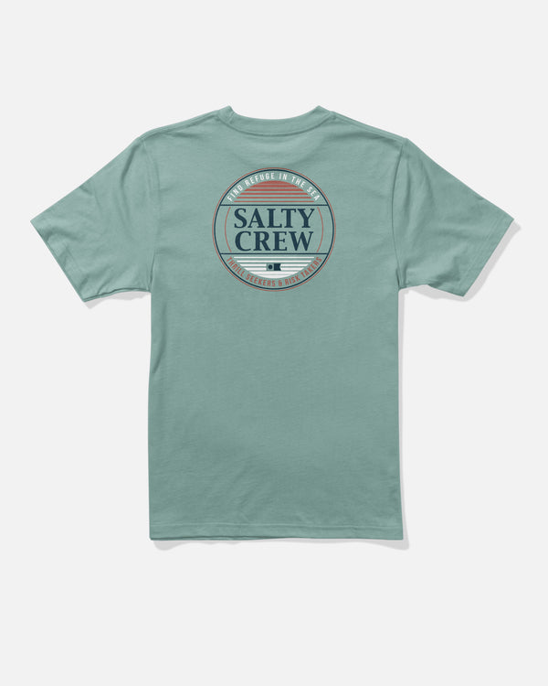 salty crew Simple Fade Boys Tee - Mackerel
