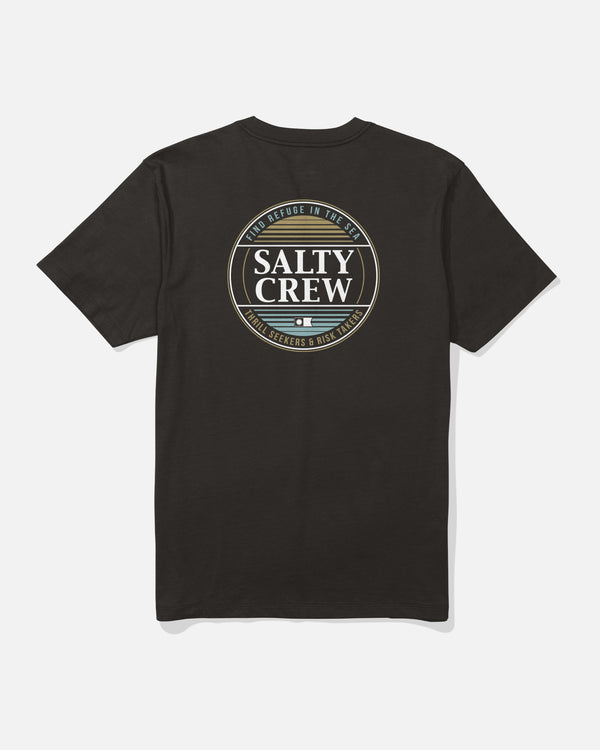 salty crew Simple Fade Tee - Black