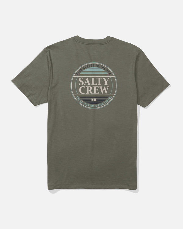 salty crew Simple Fade Tee - Dusty Olive