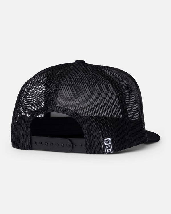 Salty Crew Simple Fade Trucker - Black