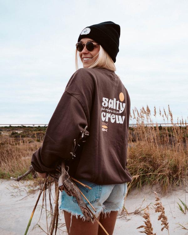 salty crew Small Bite Crew - Espresso