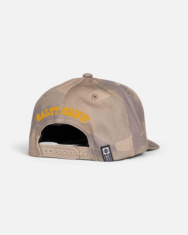 Salty Crew Soarin Snapback Hat - Camo