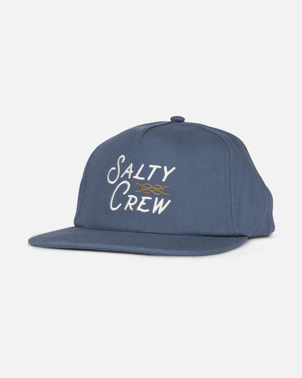 salty crew Splice 5 Panel Hat - Slate