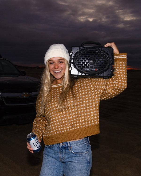 salty crew Starlight Sweater - Bronze