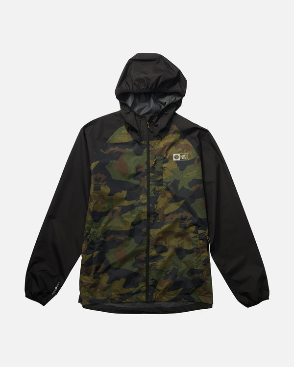 salty crew Stash Waterproof Jacket - Camo