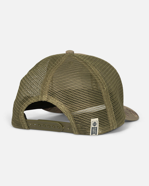 Salty Crew Steadfast Retro Trucker Hat - Camo