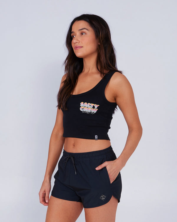 Salty Crew Summer Time Tank - Black