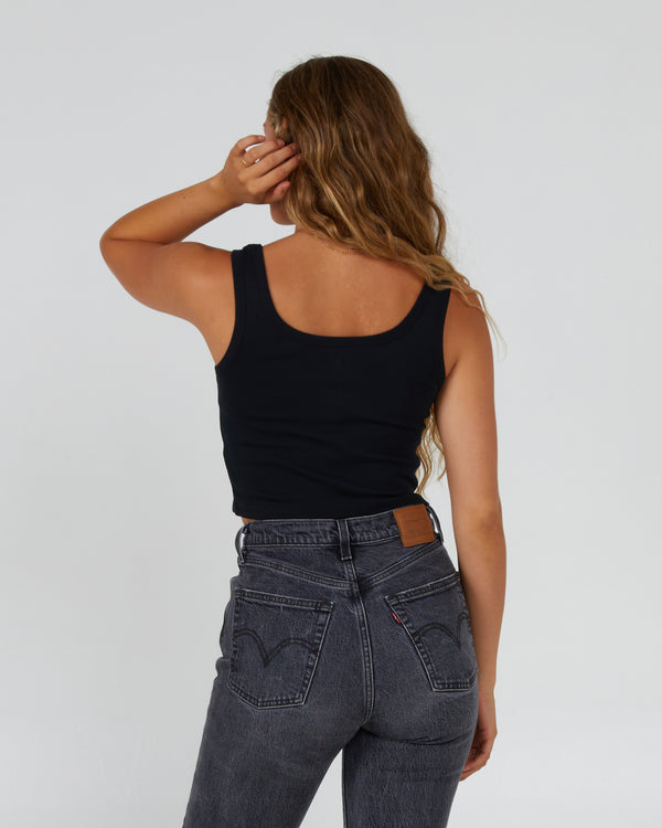 Salty Crew Sundown Tank - Black