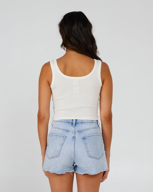 Salty Crew Sundown Tank - Off White