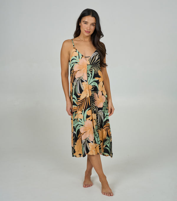 salty crew Sunrise Midi Dress - Multi