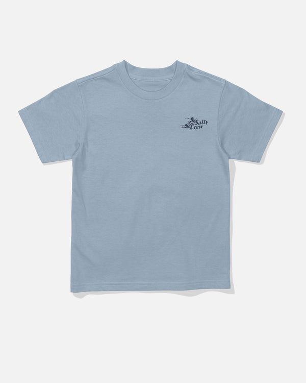 Salty Crew Surf Camp Toddler Tee - Blue Fog