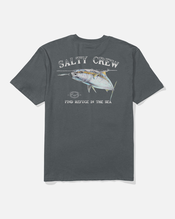 salty crew Surface Classic Tee - Charcoal