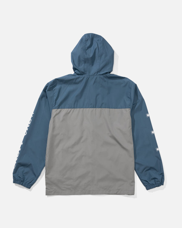 Salty Crew Surface Windbreaker Jacket - Channel Blue