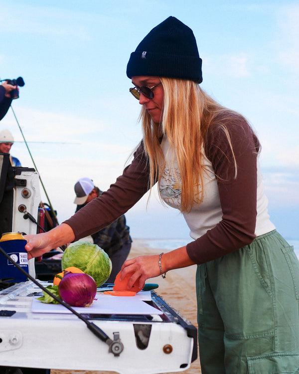 salty crew Swellter Beanie - Black