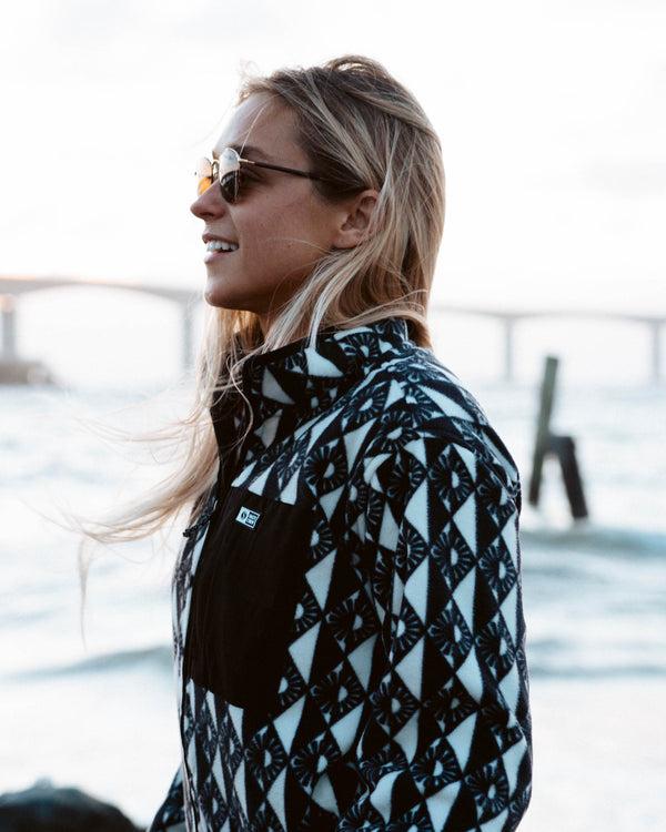 salty crew Swellter Polar Jacket - Black