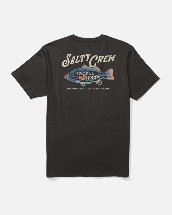 salty crew Tackle Shop Tee - Black