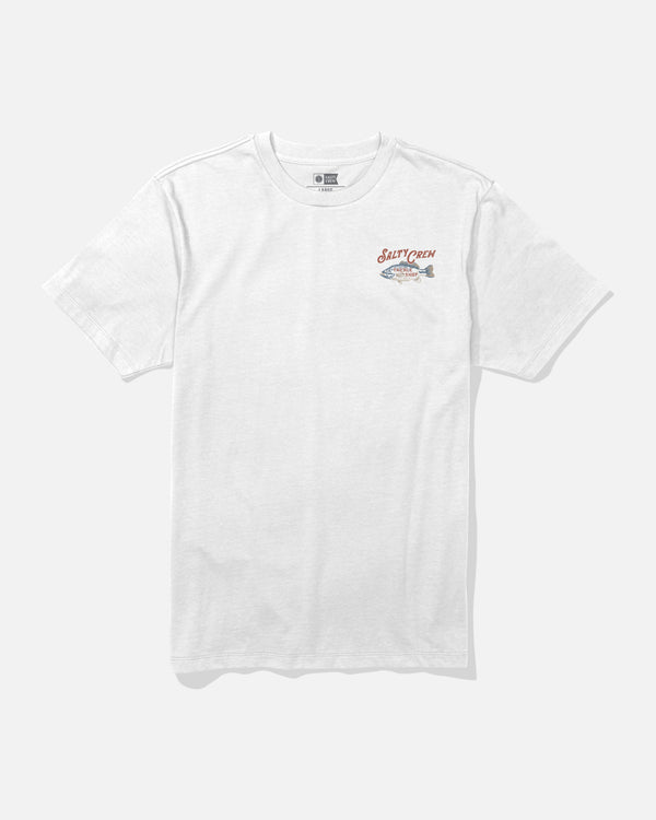 Salty Crew Tackle Shop Tee - White
