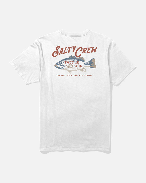salty crew Tackle Shop Tee - White