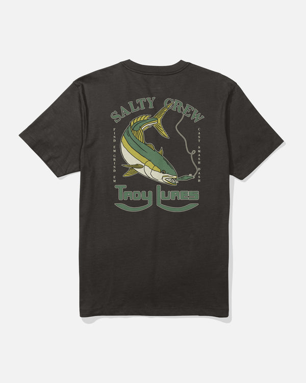 salty crew Tady x Salty Crew Home Guard Tee - Black